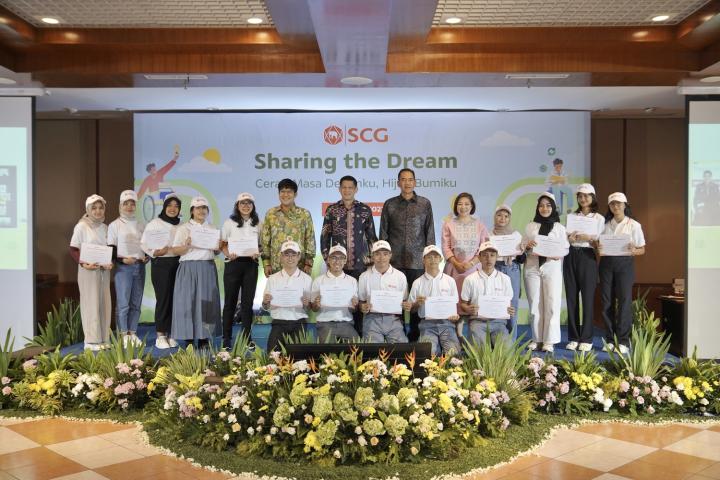 SCG Berikan 427 Beasiswa melalui Program Sharing the Dream, Upayakan Pendidikan Inklusif untuk Generasi Muda Menuju Indonesia Emas 2045